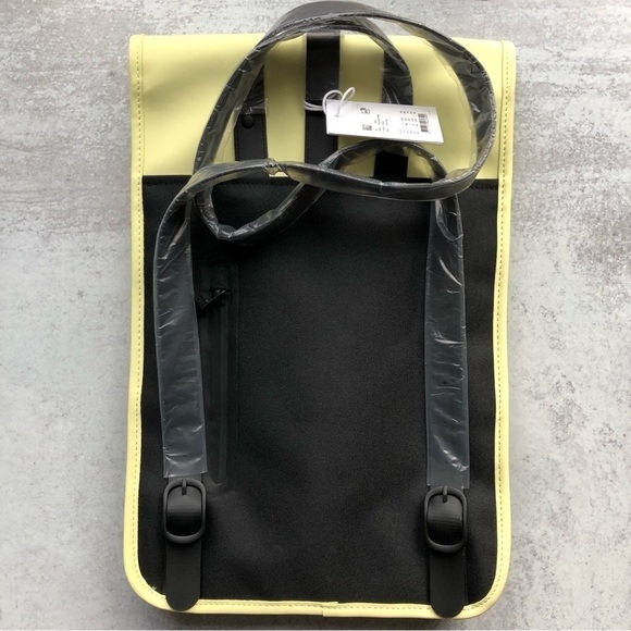 Rains Mini Backpack Color Straw NWT Unisex